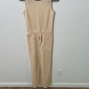 NWT Beautiful cream jumpsuit